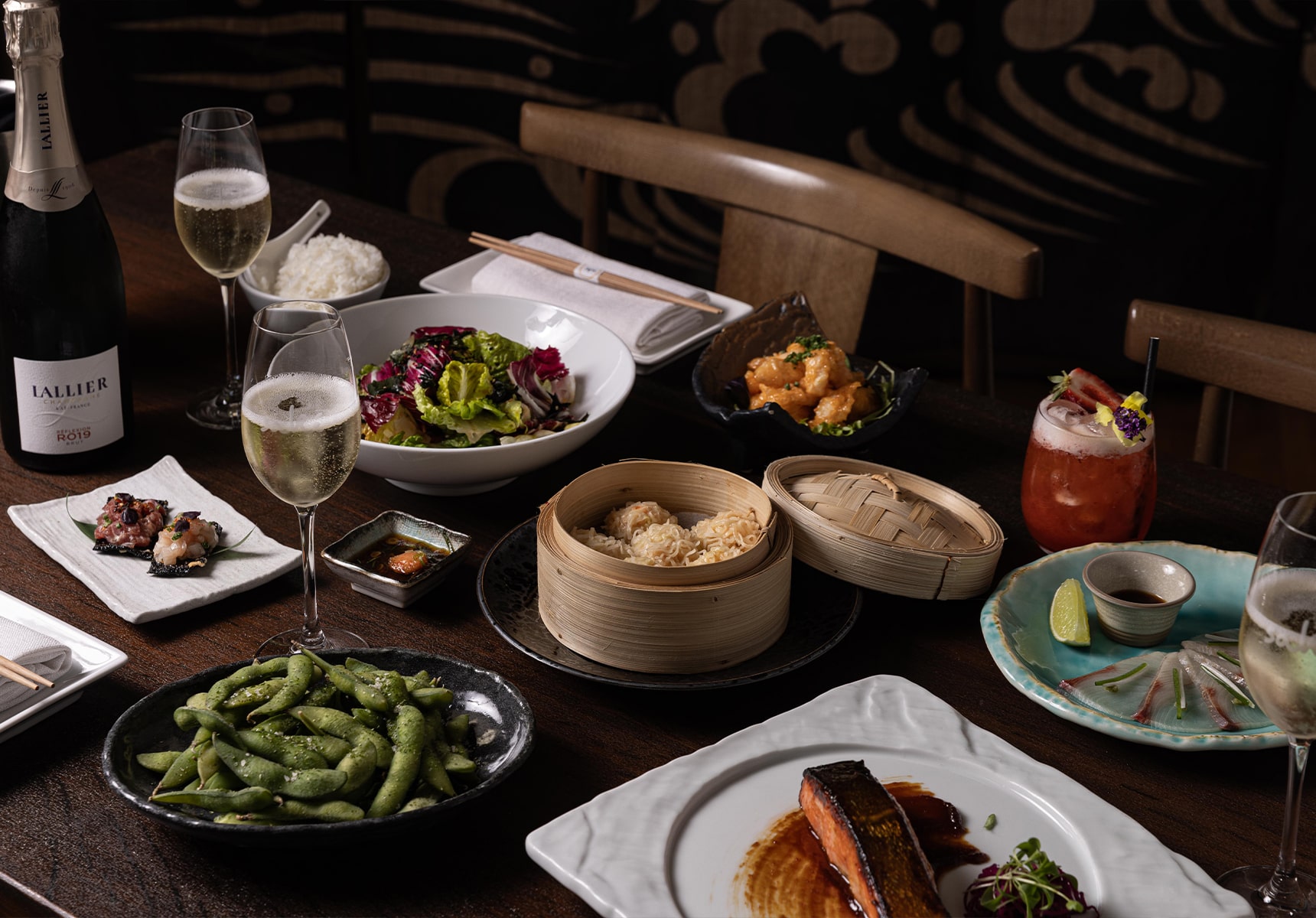 Champagne Lunch at Saké Restaurant & Bar